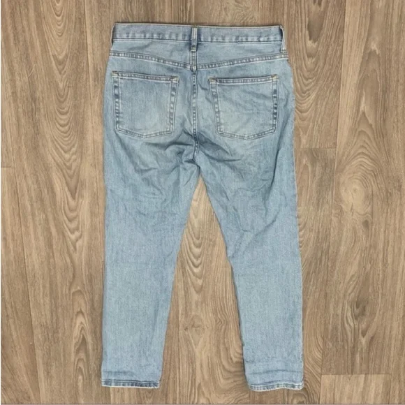 Everlane Boyfriend Jeans Light Wash Size 27 - Picture 3 of 8